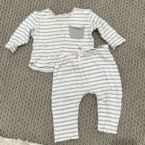 EGG New York stripe Bobbi set 12 mo